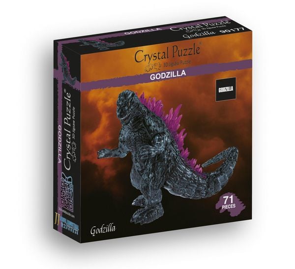 Produktbild: 3D Crystal Puzzle - Godzilla - 71 Teile