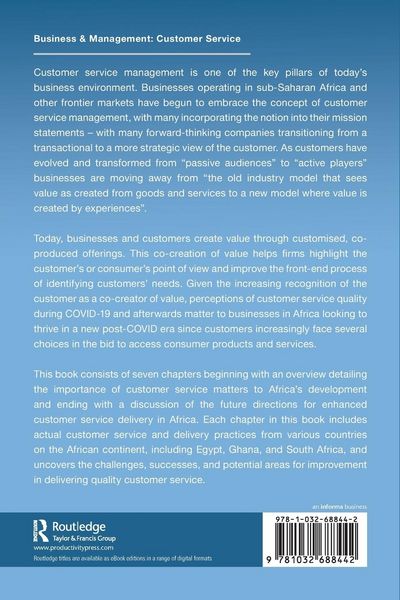 Produktbild: Customer Service Delivery in Africa