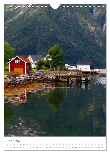 Produktbild: Norwegen - Unterwegs im Fjordland (Wandkalender 2026 DIN A4 hoch), CALVENDO Monatskalender