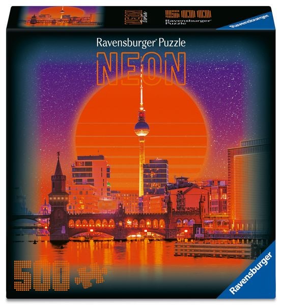 Neon Puzzle 500 Teile – Berlin