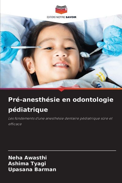 Produktbild: Pr&eacute;-anesth&eacute;sie en odontologie p&eacute;diatrique