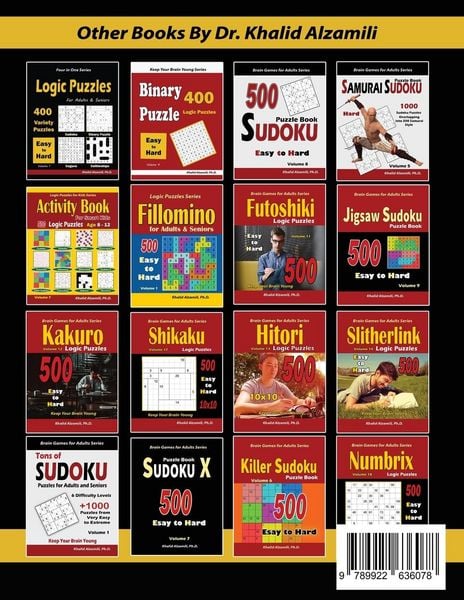 Produktbild: Easy Logic Puzzles & Brain Games for Adults