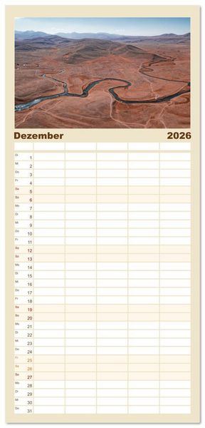 Produktbild: Familienplaner 2026 - Armenien - Wo die Geschichte ihre Stimme erhebt mit 5 Spalten (Wandkalender, 21 x 45 cm) CALVENDO