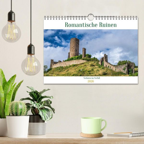 Produktbild: Romantische Ruinen (Wandkalender 2026 DIN A4 quer), CALVENDO Monatskalender