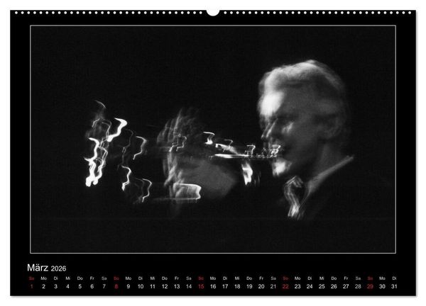 Produktbild: Jazz onstage (hochwertiger Premium Wandkalender 2026 DIN A2 quer), Kunstdruck in Hochglanz
