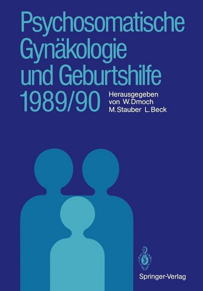Produktbild: Psychosomatische Gyn&auml;kologie und Geburtshilfe 1989/90