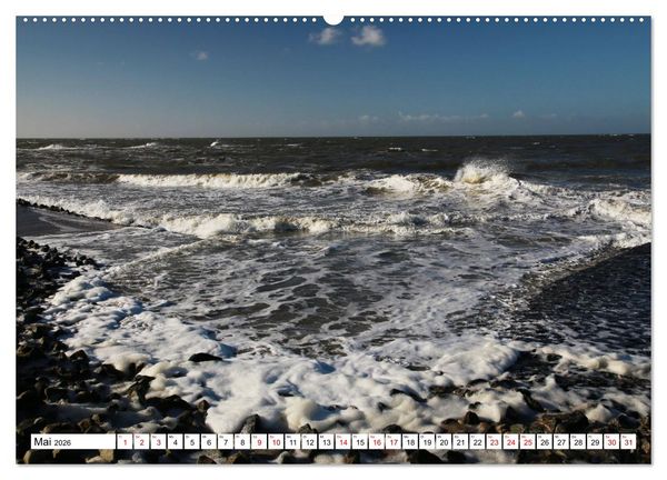 Produktbild: Insel Baltrum, Perle im Ostfriesischen Wattenmeer (hochwertiger Premium Wandkalender 2026 DIN A2 quer), Kunstdruck in Hochglanz