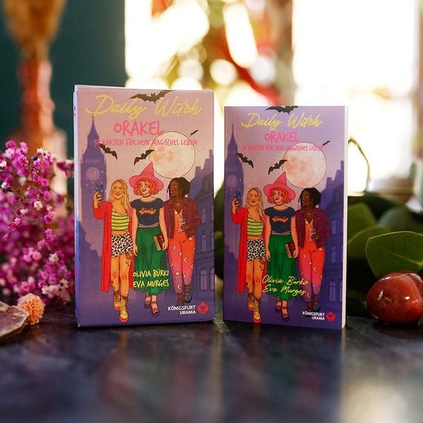 Produktbild: Daily Witch Orakel - 32 Orakelkarten & 48-seitiges Booklet - Hexenstarter-Set (DE)