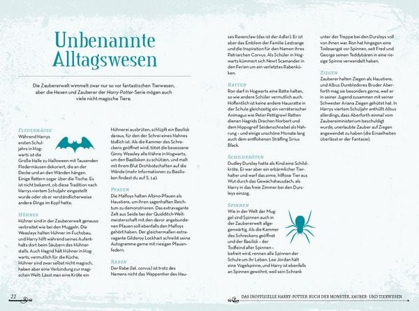 Produktbild: Das inoffizielle Harry-Potter-Buch der Monster, Zauber- und Tierwesen