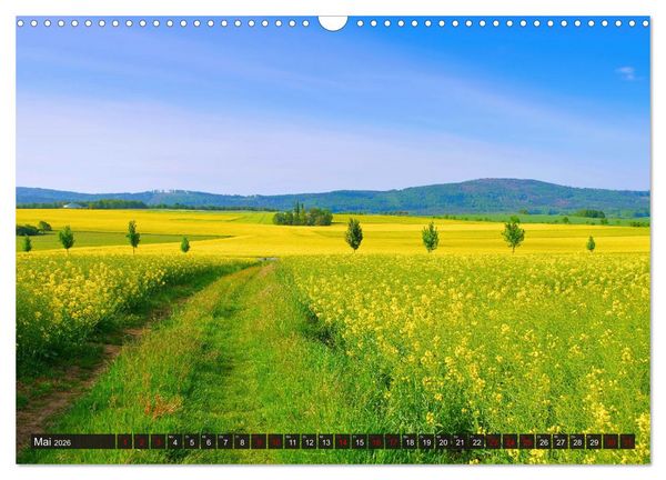 Produktbild: Zittauer Gebirge - Deutschlands kleinstes Mittelgebirge (Wandkalender 2026 DIN A3 quer), CALVENDO Monatskalender