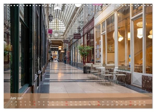 Produktbild: Verborgene Passagen von Paris (Wandkalender 2027 DIN A3 quer), CALVENDO Monatskalender