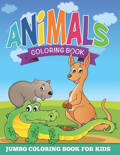 Produktbild: Animal Coloring Pages (Jumbo Coloring Book for Kids)