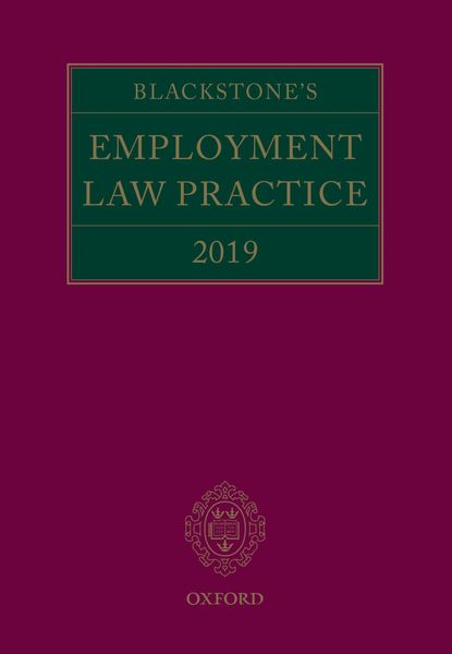 Produktbild: Blackstone's Employment Law Practice 2019