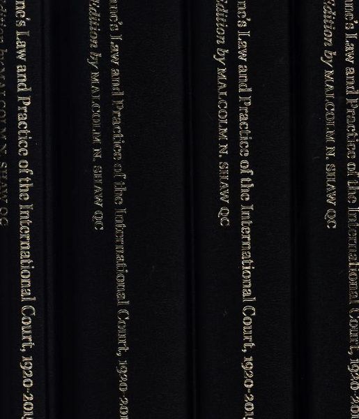Produktbild: Rosenne's Law and Practice of the International Court: 1920-2015 (4 Volume Set)