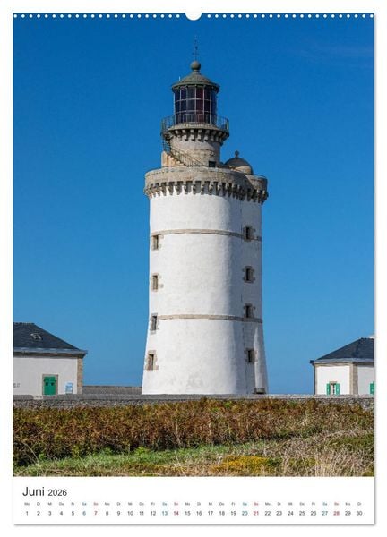 Produktbild: Leuchtturm-Legenden im Westen der Bretagne (hochwertiger Premium Wandkalender 2026 DIN A2 hoch), Kunstdruck in Hochglanz