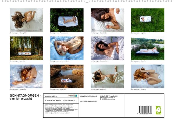 Sonntagmorgen – sinnlich erwacht (Premium, hochwertiger DIN A2 Wandkalender 2023, Kunstdruck in Hochglanz)