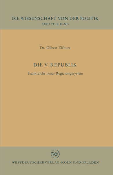 Produktbild: Die V. Republik