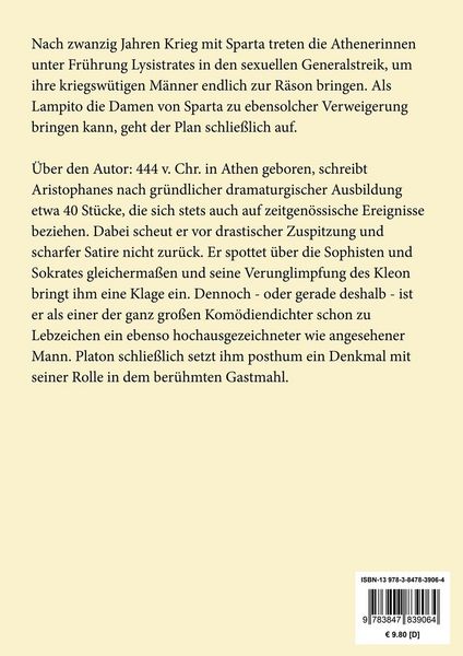 Produktbild: Lysistrate (Gro&szlig;druck)