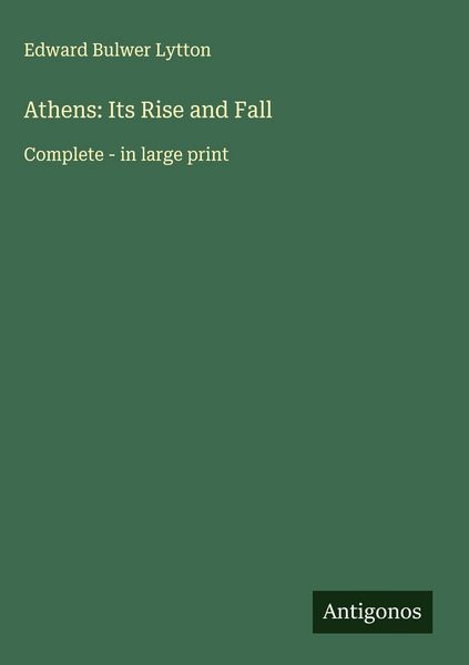 Produktbild: Athens: Its Rise and Fall