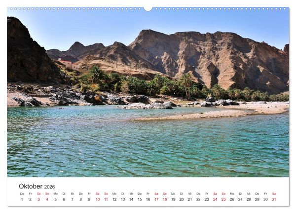 Produktbild: Sultanat Oman - Land des Orients (hochwertiger Premium Wandkalender 2026 DIN A2 quer), Kunstdruck in Hochglanz