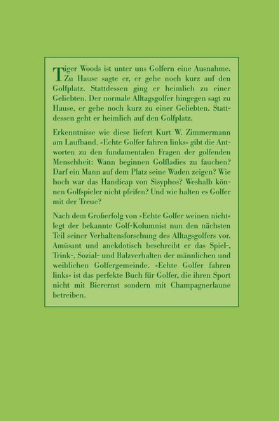 Produktbild: Echte Golfer fahren links