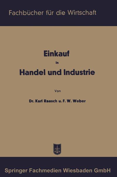 Produktbild: Einkauf in Handel und Industrie