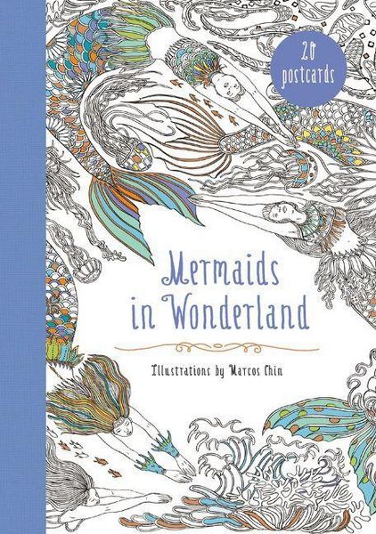 Produktbild: Chin, M: Mermaids in Wonderland 20 Postcards