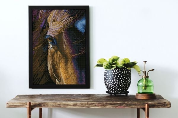 Produktbild: DIAMOND DOTZ - Diamond Painting Pferd braun