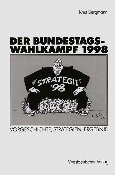 Produktbild: Der Bundestagswahlkampf 1998