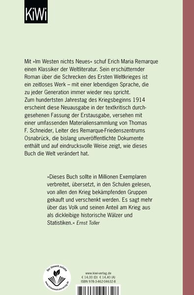 Produktbild: Im Westen nichts Neues