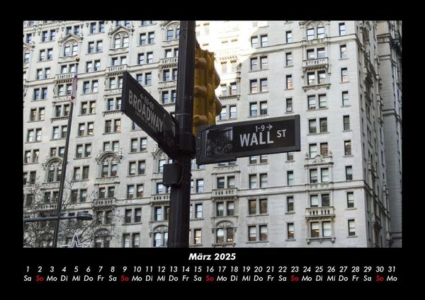 Produktbild: New York 2025 Fotokalender DIN A3
