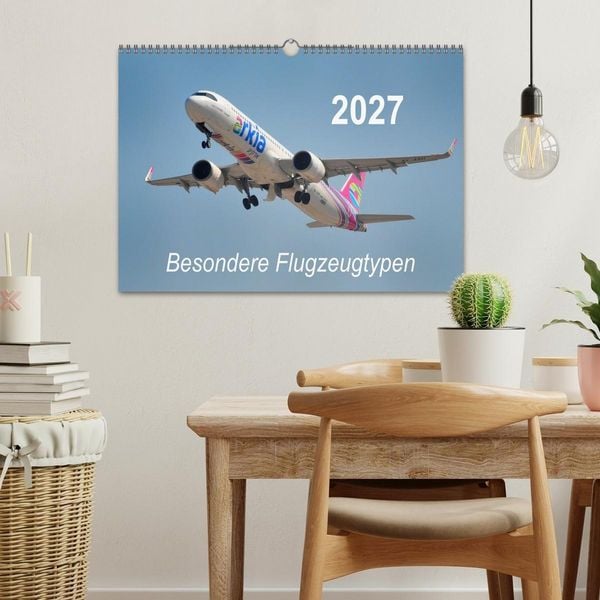 Produktbild: Besondere Flugzeugtypen (Wandkalender 2027 DIN A3 quer), CALVENDO Monatskalender
