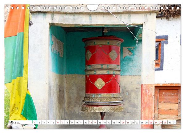 Produktbild: Farbenfrohes Indien (Wandkalender 2027 DIN A4 quer), CALVENDO Monatskalender
