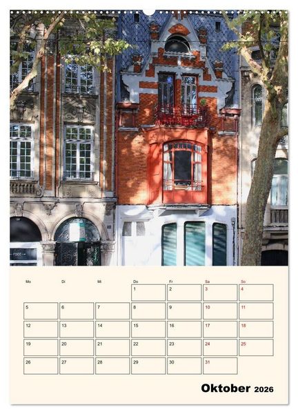 Produktbild: Lille - Lebendige Metropole (Wandkalender 2026 DIN A2 hoch), CALVENDO Monatskalender