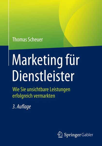 Produktbild: Marketing f&uuml;r Dienstleister