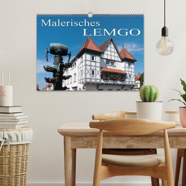Produktbild: Malerisches Lemgo (Wandkalender 2026 DIN A3 quer), CALVENDO Monatskalender
