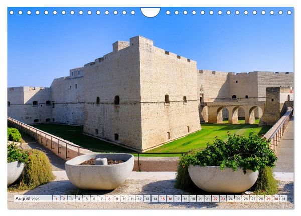 Produktbild: Faszinierendes Apulien (Wandkalender 2026 DIN A4 quer), CALVENDO Monatskalender