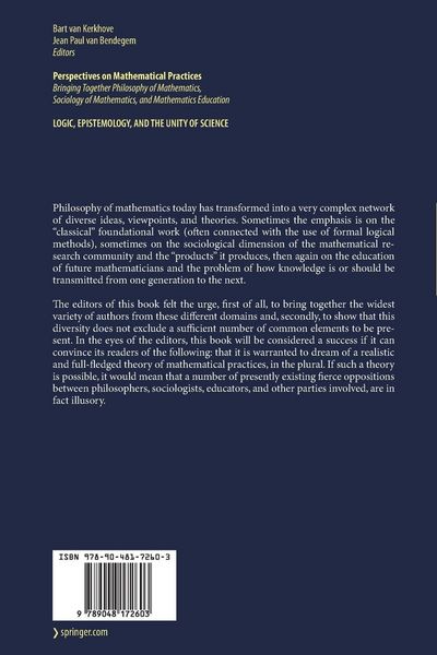 Produktbild: Perspectives on Mathematical Practices