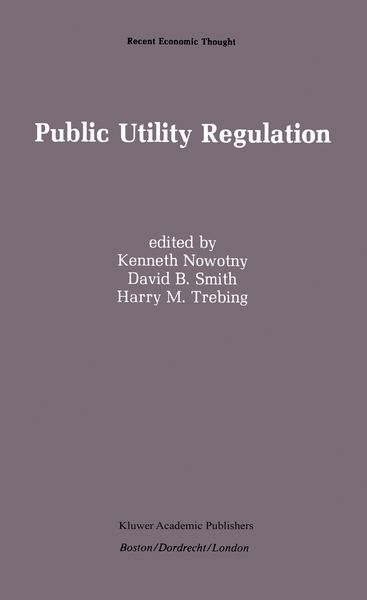 Produktbild: Public Utility Regulation