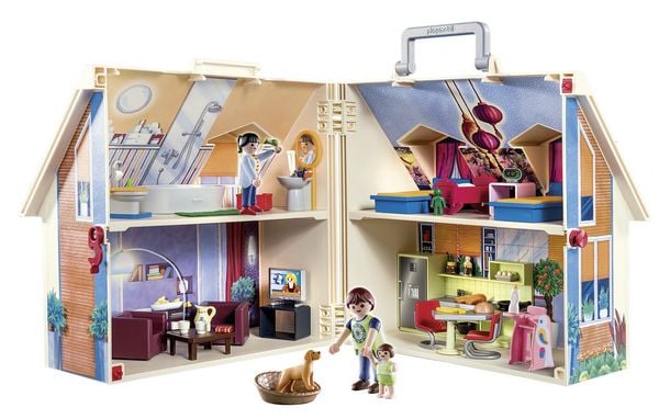 Produktbild: Playmobil&reg; 70985 Mitnehm-Puppenhaus
