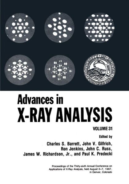Produktbild: Advances in X-Ray Analysis