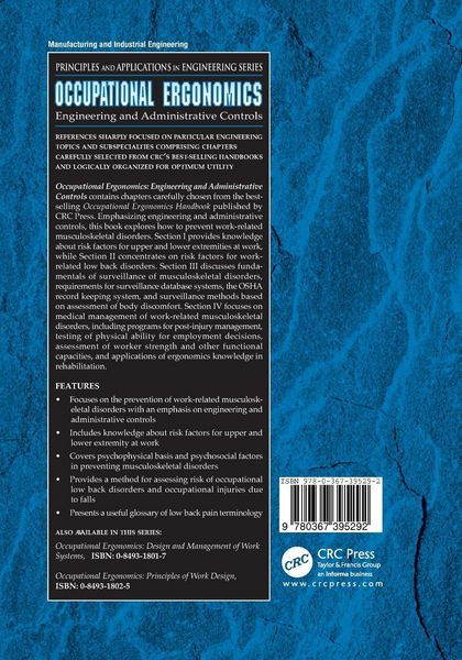 Produktbild: Occupational Ergonomics