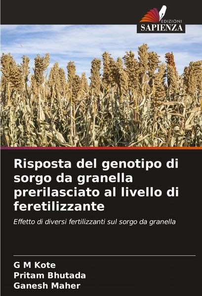 Produktbild: Risposta del genotipo di sorgo da granella prerilasciato al livello di feretilizzante