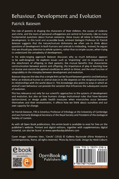 Produktbild: Behaviour, Development and Evolution