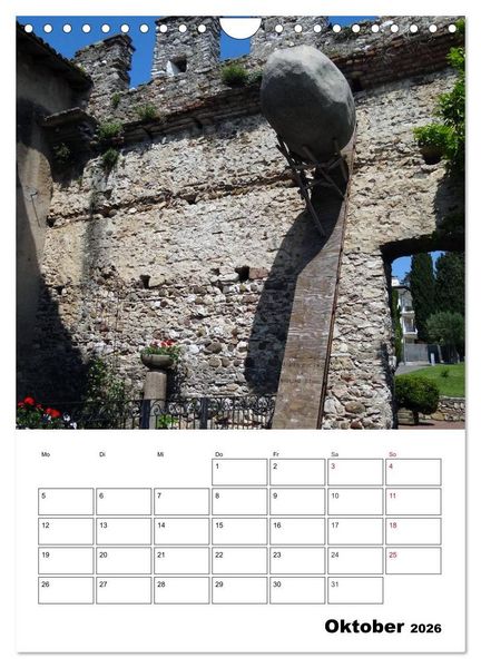 Produktbild: Am Gardasee (Wandkalender 2026 DIN A4 hoch), CALVENDO Monatskalender