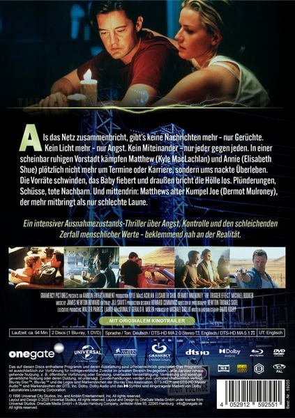 Produktbild: The Trigger Effect - Eine Stadt im Ausnahmezustand - Mediabook (Blu-ray+DVD)