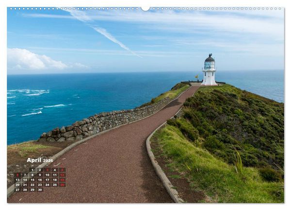 Produktbild: Traumland Neuseeland (hochwertiger Premium Wandkalender 2026 DIN A2 quer), Kunstdruck in Hochglanz