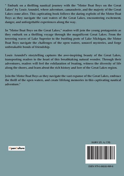 Produktbild: Motor Boat Boys on the Great Lakes
