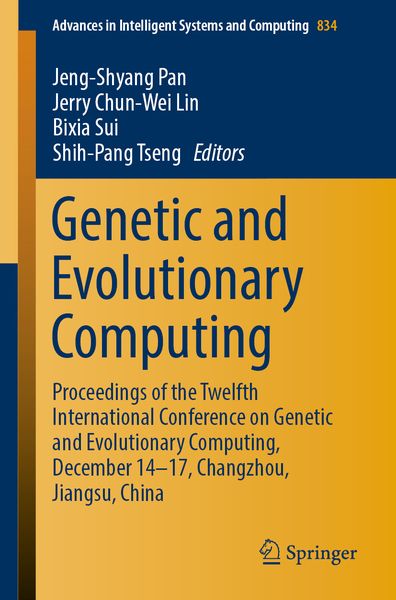 Produktbild: Genetic and Evolutionary Computing
