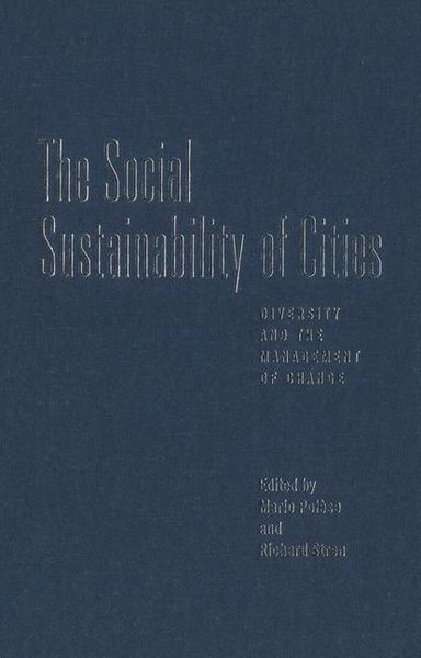 Produktbild: The Social Sustainability of Cities